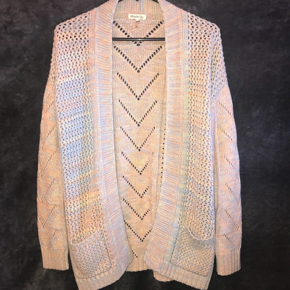 Light pink cardigan